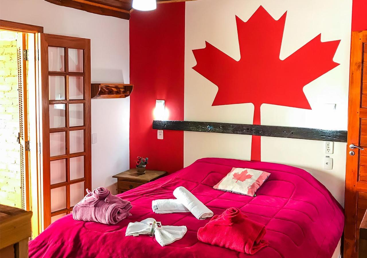 Pousada Cabanas No Mundo Goncalves Ngoại thất bức ảnh